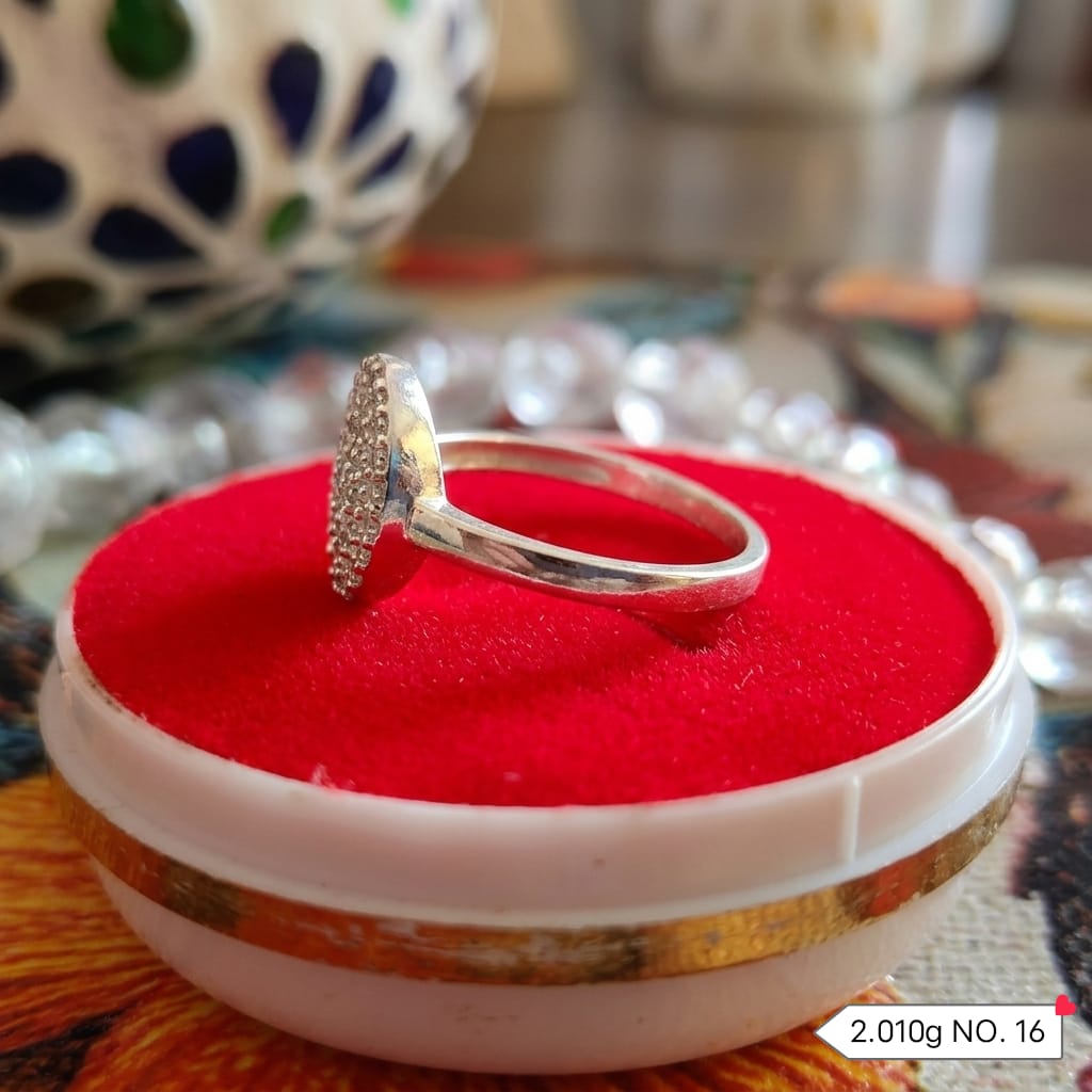 Elegant Blue Sapphire Silver Ring for Women