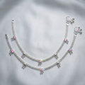 The Ultimate Everyday Luxury – Traditional Silver Payal designed for your daily hustle!