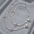 The Ultimate Everyday Luxury – Traditional Silver Paisley Chain Payal