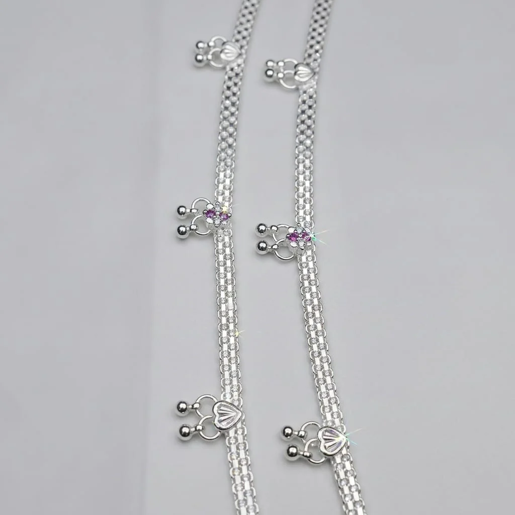 The Ultimate Everyday Luxury – Traditional Silver Payal designed for your daily hustle! - Image 6