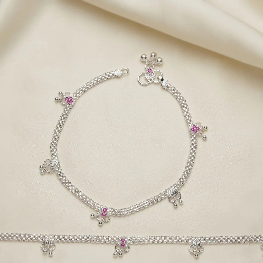 The Ultimate Everyday Luxury – Traditional Silver Payal designed for your daily hustle! - Image 5